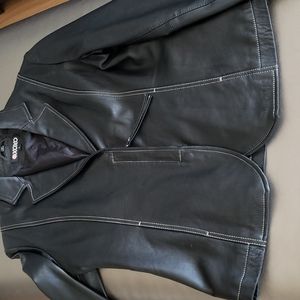 leather jacket